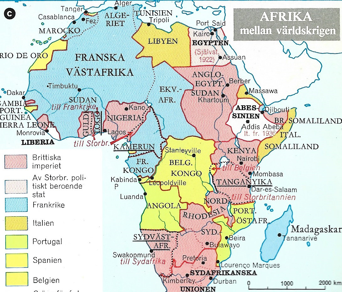 Afrika Mellankrigstiden